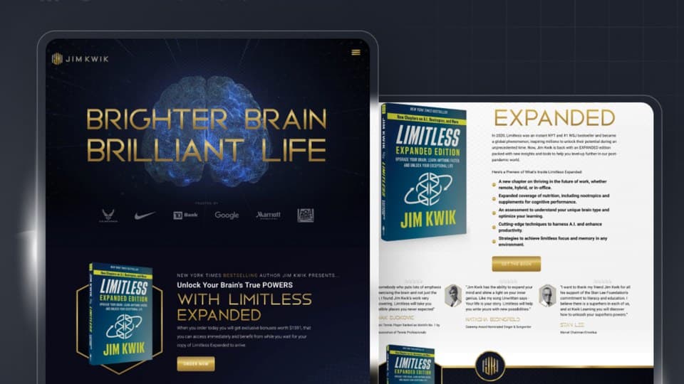 Jim Kwik Limitless Expanded launch